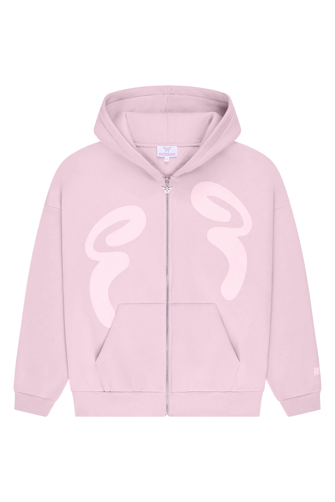 Sweatjacket Butterfly Pink