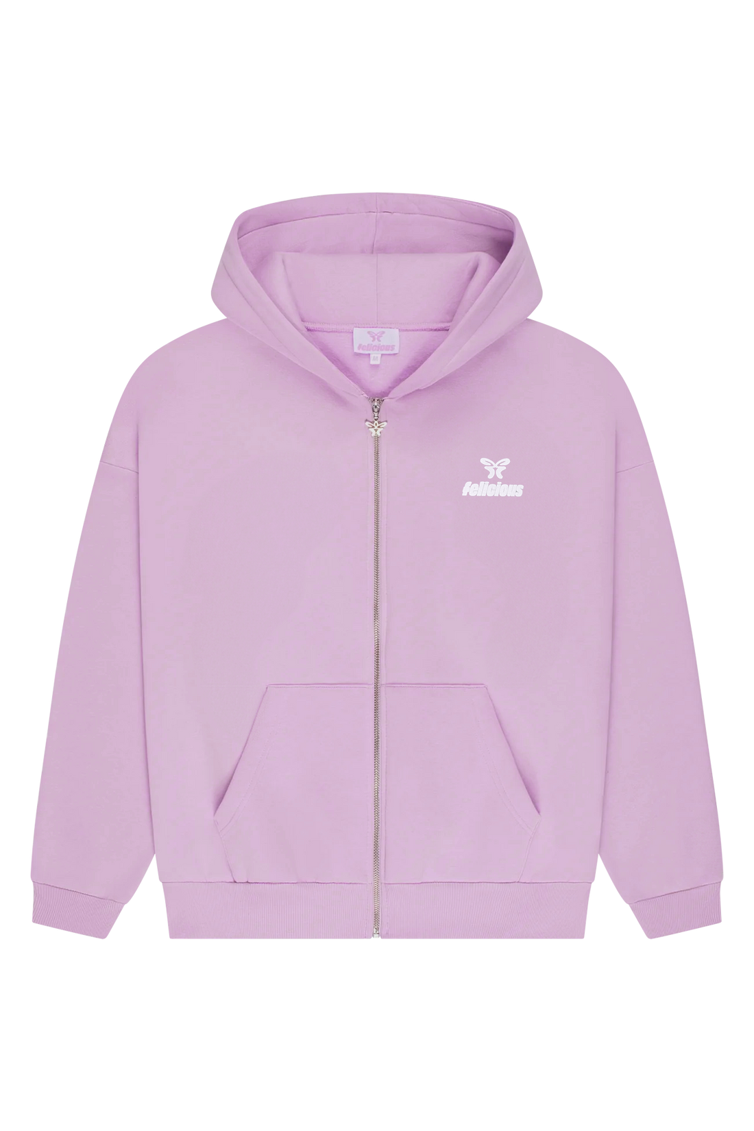 Basic Logo ZIP-Hoodie Lavender