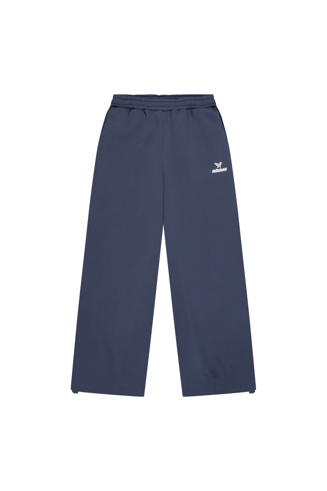 Basic Logo Sweatpants Stone Blue